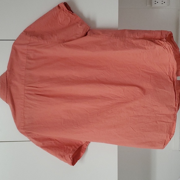 Old Navy Mens XL short Sleeved button down Mango Classic Casual - Picture 8 of 12